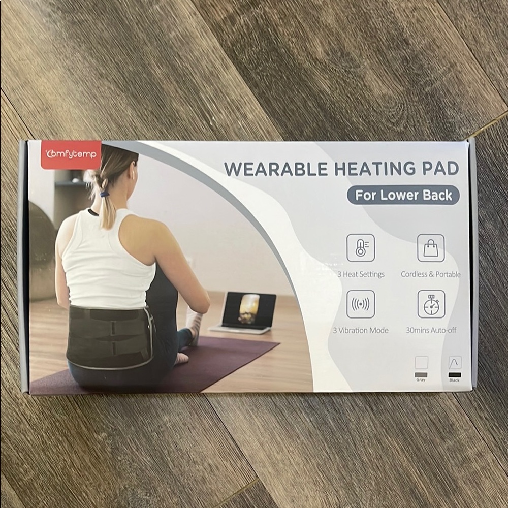 Wearable Heating Pad for Back
